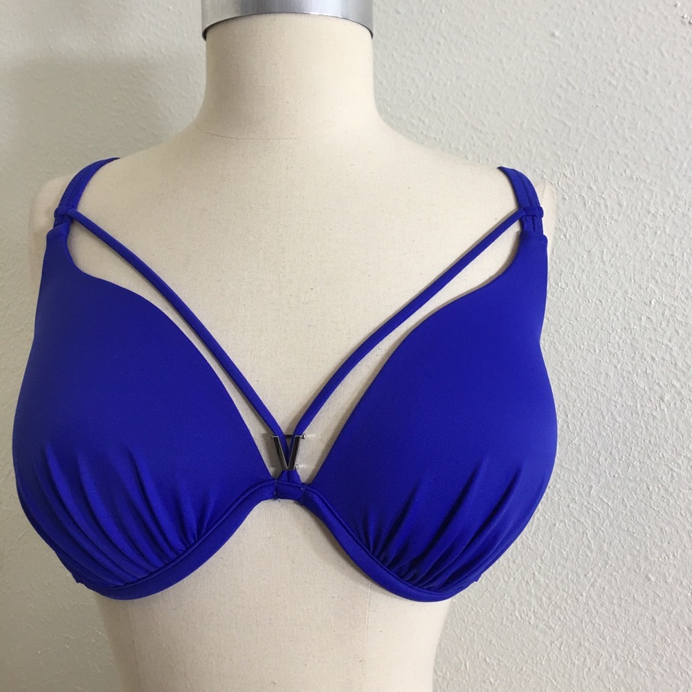 Venus bikini top blue sz.DD